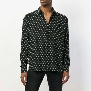 Saint Laurent Ikat Print Shirt size 38 / S